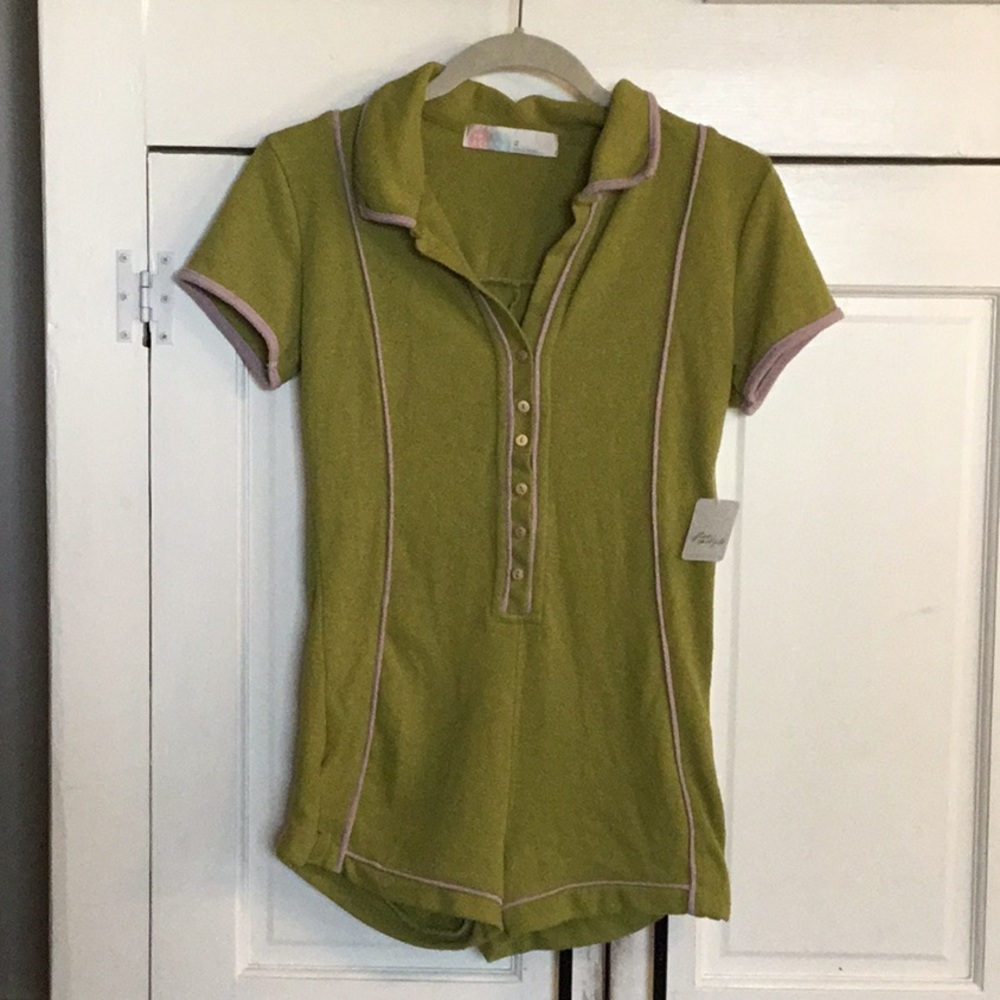 NWT FreePeopleCabana Beach Terry Romper
